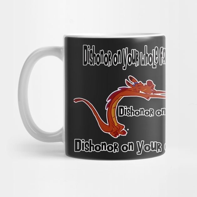 Mushu Dishonor by PrinceHans Designs